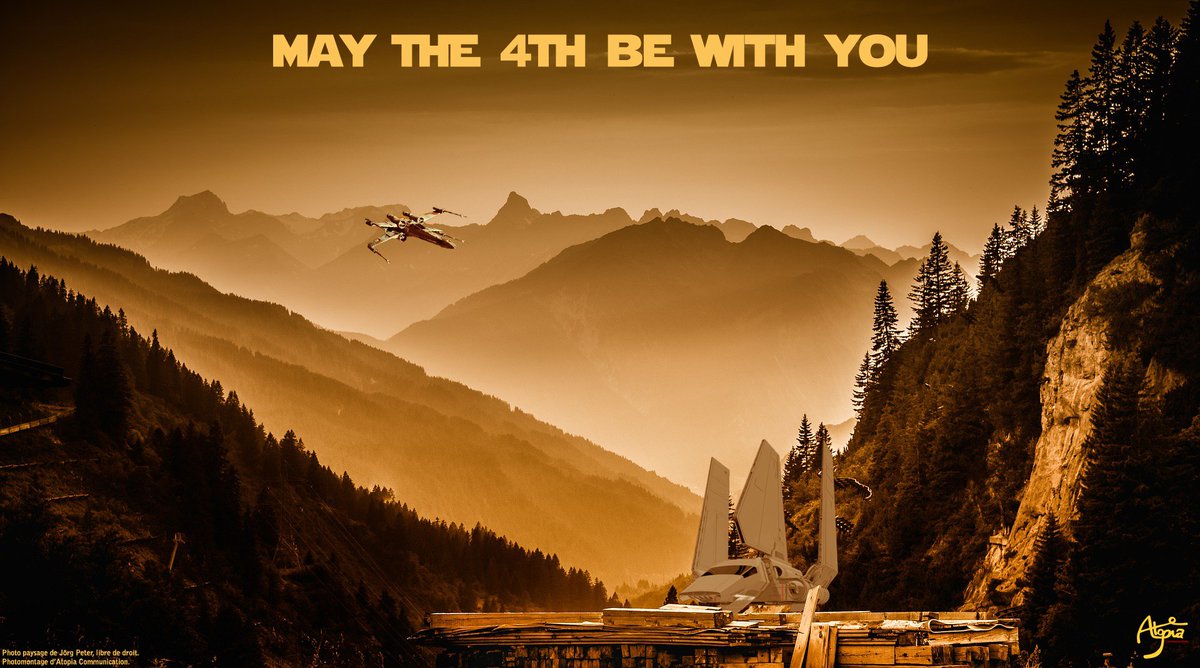 Atopia_Com's tweet photo. Atopia Communication vous souhaite un joyeux Star Wars day !
#MayTheFourthBeWithYou https://t.co/HH9yBkAKod