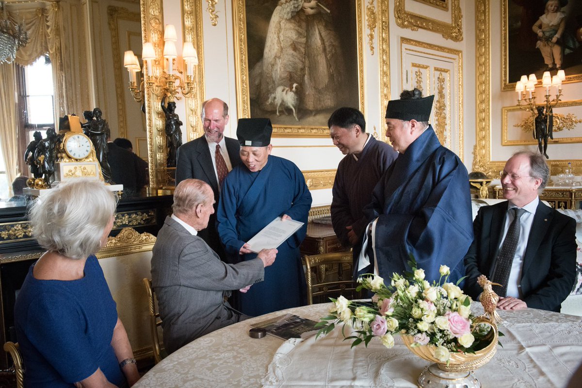 We are one of the Duke of Edinburgh's charities. He's been an amazing founder and support for more than 30 years. Thankyou #BuckinghamPalace