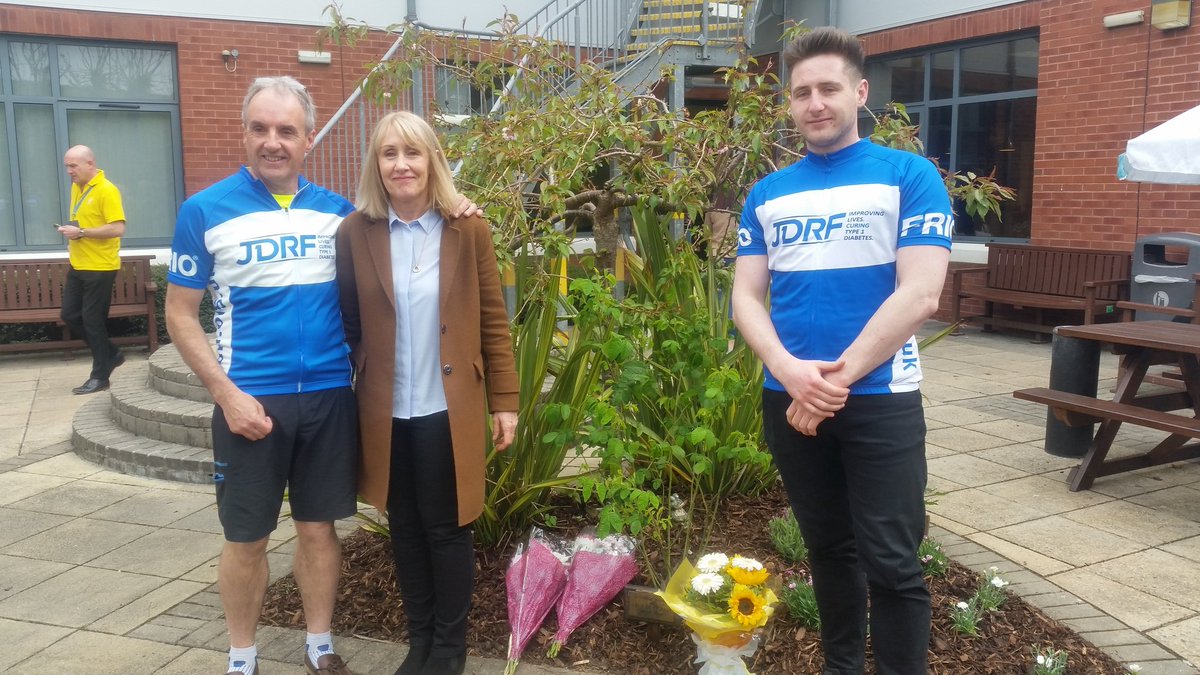 AllySW's tweet photo. Good luck to Martin and Rory today as they cycle from Plymouth to Bristol for @JDRFUK @FrioUKLtd #inmemoryofliam https://t.co/G7fhZnPrfT