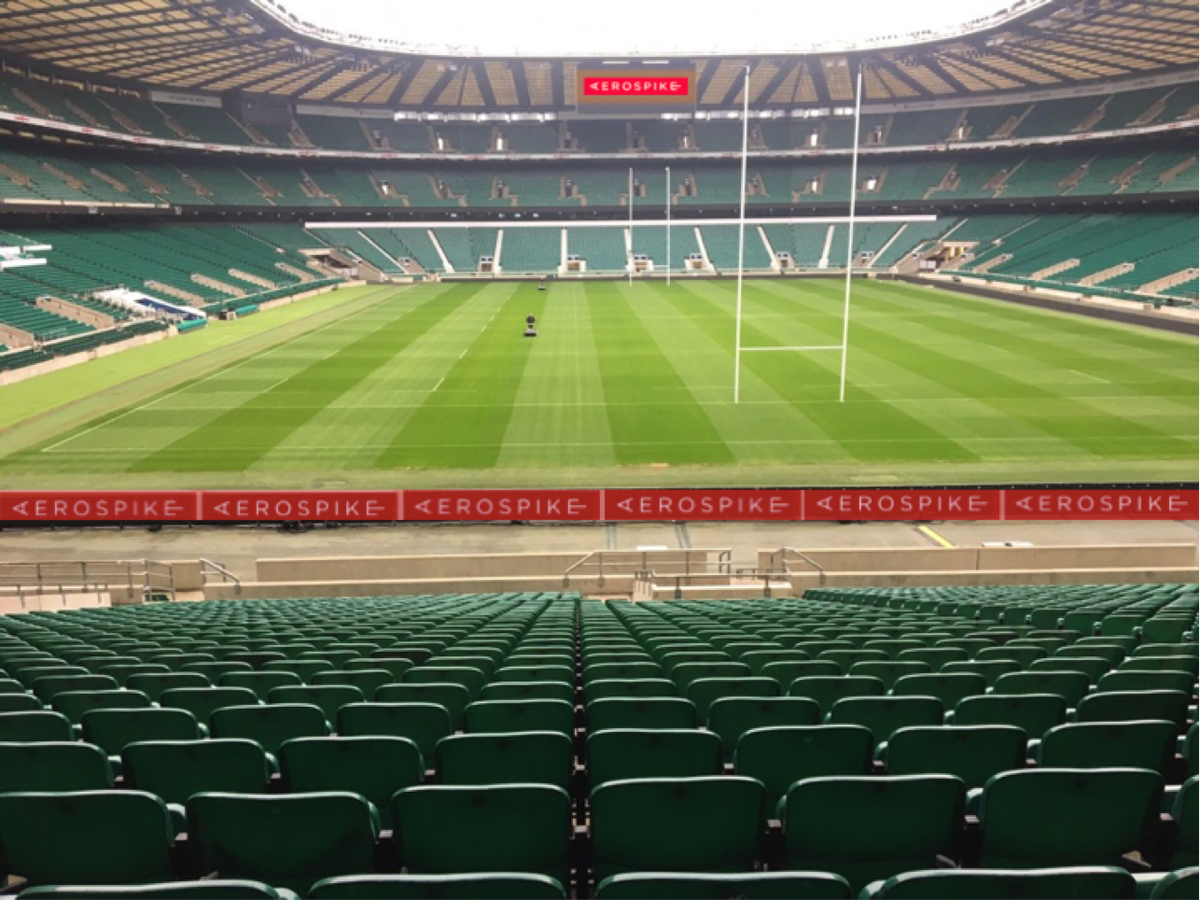 red_bin's tweet photo. #cdoevent #aerospike #cdo #nosql
@aerospikedb's 2nd day at the CDO Forum at Twickenham Stadium. Good use of our logo in the stadium. https://t.co/mS0ZPguWQP