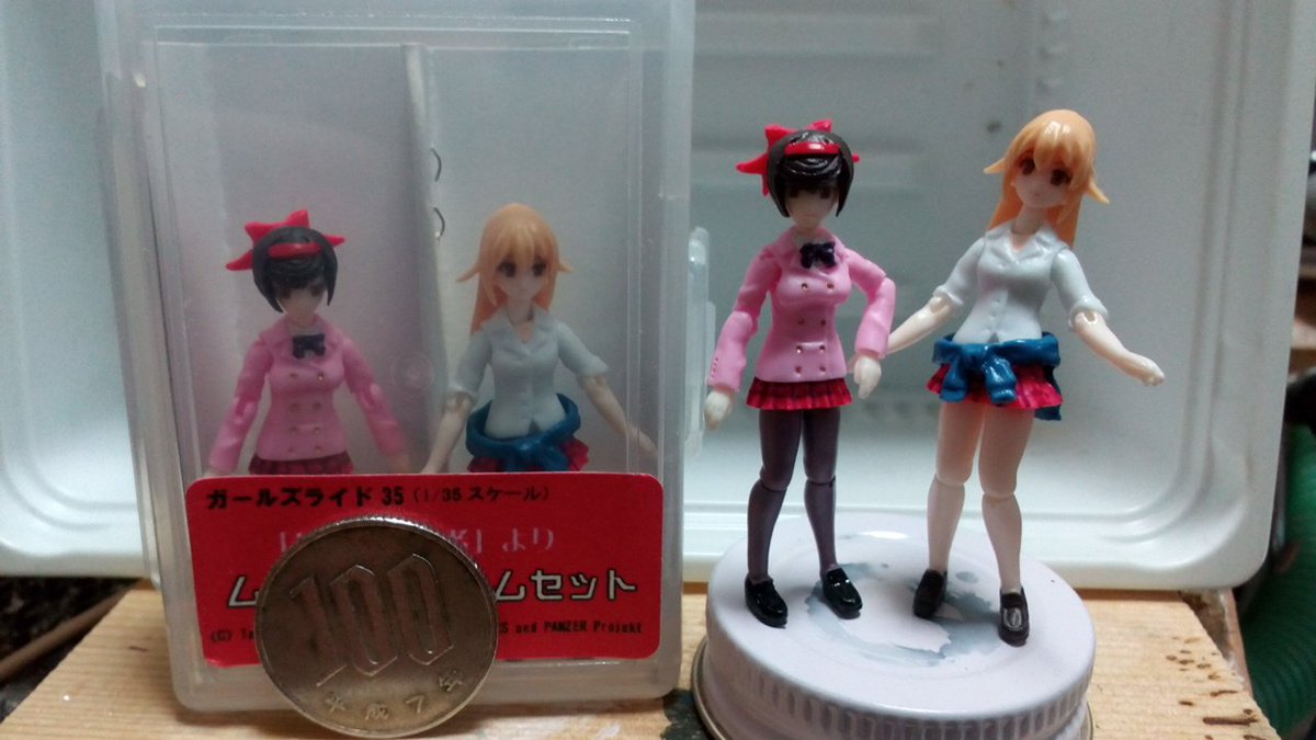 よこち超獣店 ノーツマン55発売中 Twitter પર ガルパン Garupan リボンの武者 5月6日土曜日開催のホビーラウンド17にて1 35スケールの完成品可動フィギュア ムカデさんチームセットを販売します 価格は6000円 B 06 Girls Rideです