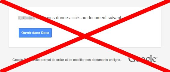 BlogModerateur's tweet photo. Phishing sur Gmail : ne cliquez pas sur le lien Google Docs, même si vous connaissez l’expéditeur https://t.co/91yrGuXBL5 https://t.co/6iEThprrPD