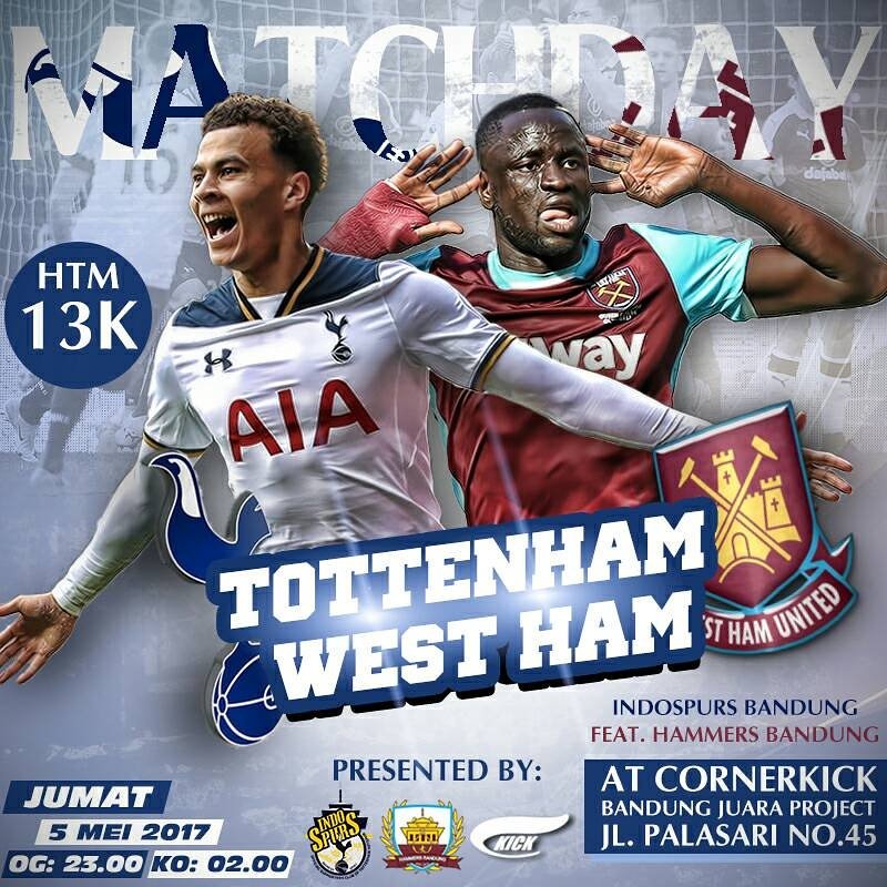 IndoSpurs_Bdg's tweet photo. Nobar featuring @HammersBandung ! Merapat daks... sisa tinggal 4 match lagi dimusim ini... !

@IndoSpurs 
@Spurs_ID 

#TeamBegadang
#COYS https://t.co/ukGQgWpTPi