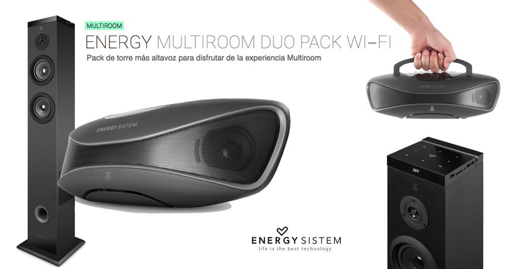 RevistaGadget's tweet photo. ¡Vamos con un nuevo #ConcursoGadget! ¿Quieres conseguir el fantástico Energy Multiroom Duo Pack WiFi? ¡¡Participa!! https://t.co/wZ9cMlXeW5 https://t.co/7fAYSvU5Jq