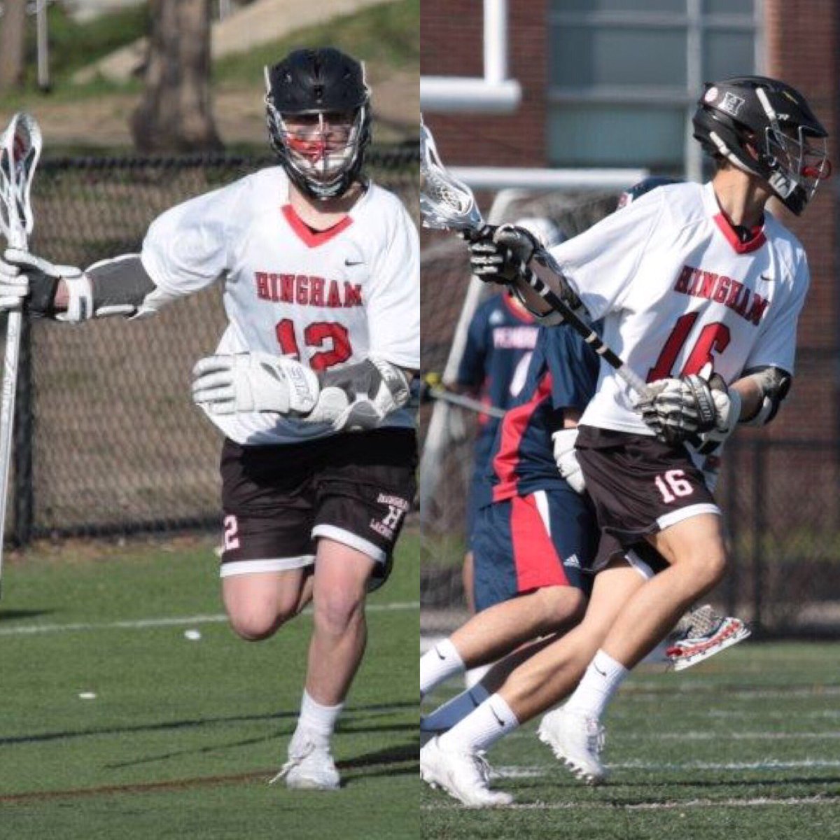 <a href="/harbormenlax/">Hingham HS Lacrosse</a> and Juniors #12 Jack Falvey &amp; #16 Marshall Terres battle Dux tonight 6pm @ home. #weplay4TA <a href="/TheBruceFund/">TheBruceFund</a>  #LETSGO
