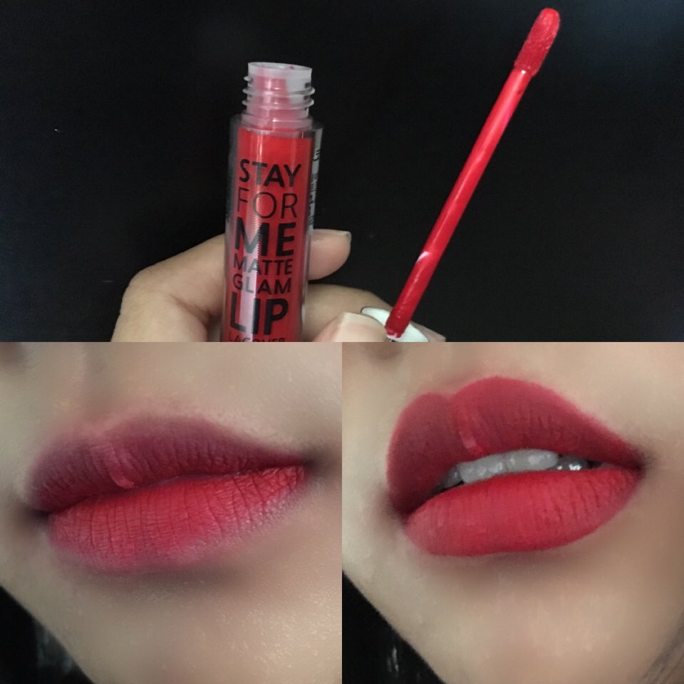 calledallyellow's tweet photo. [beauty co] เป็นสีแดงที่สวยมากกก เนื้อนุ่มมากกกก ไม่รู้สึกเลยว่าทาลิป ทาแบบไล่สีก็ได้สีแดงน่ารักๆ 390 บาท #ไว้รีวิวห้ามขายของโว้ยย https://t.co/kPOAXu1ByY