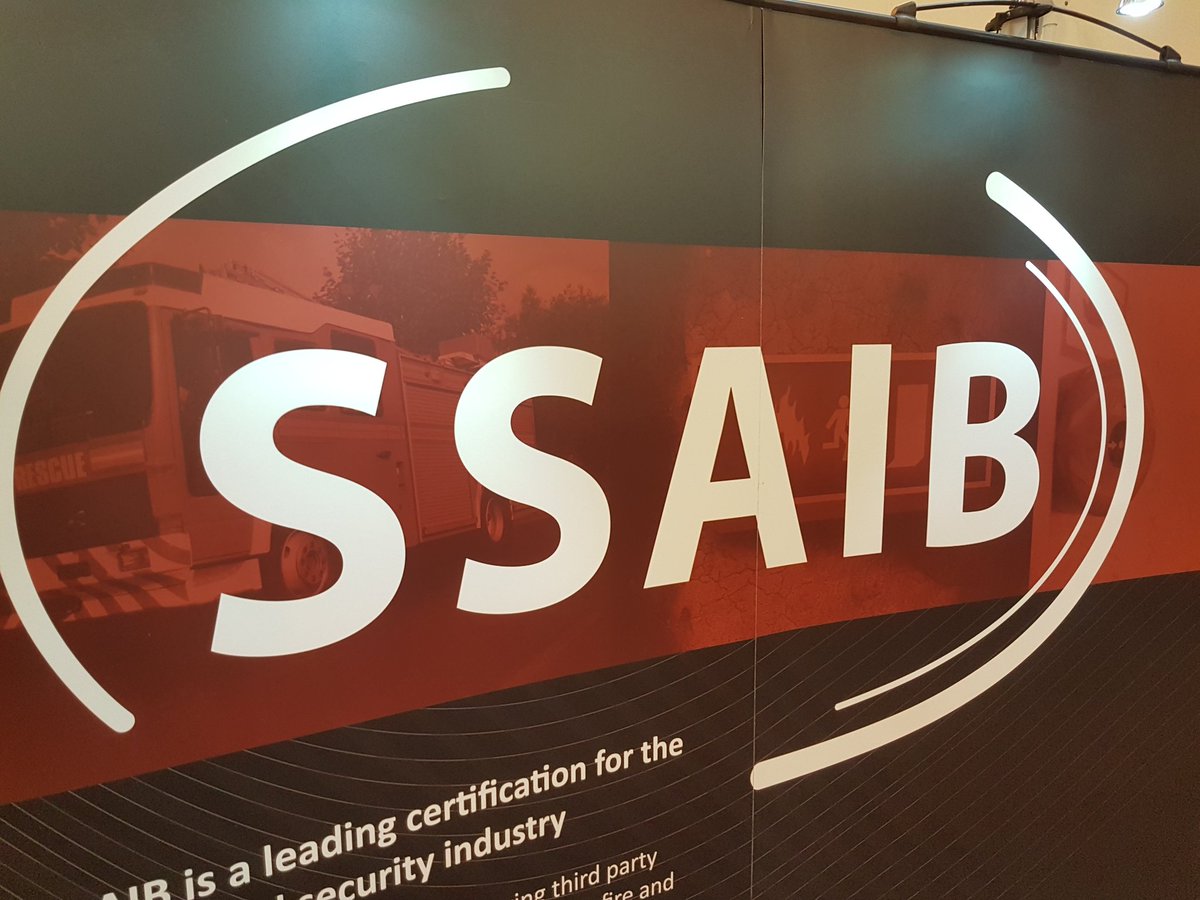 SSAIB's tweet photo. #SSAIB representatives are still at Fire Safety Scotland today, so come chat to them at the SEC in Glasgow!

#ScotlandWorks @FSMatters_Mag https://t.co/hdIwhPDejB
