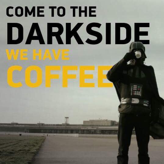 walters_coffee's tweet photo. #darthvader's choice, #walterscoffee Finca San Rafael Double #espresso - May the Fourth be with you ☕ https://t.co/rUhqM1XugX
