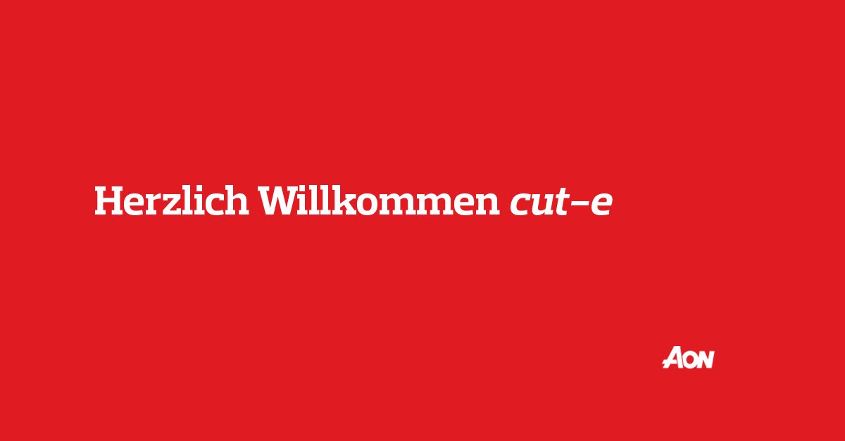 Aon_Deutschland's tweet photo. Wir freuen uns die Übernahme von cut-e, Anbieter von Online-Talent-Assessments, bekannt zu geben @cut_egroup #aon https://t.co/JU7Bfby7DY https://t.co/XTOVsCSCXQ