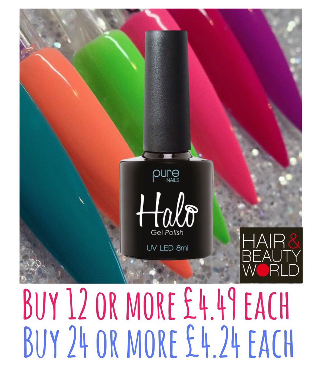 HandBWorld's tweet photo. #halo #gelpolish #special offer #turquoise #neoncoral #neonpink #neon green #cerise #orchid ❤❤ https://t.co/U24rKFwlph