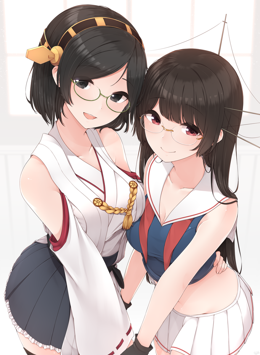 ゆきちさん 艦これ4周年記念霧島鳥海ちゃん ゆきちさん 艦これ4周年記念霧島鳥海ちゃん