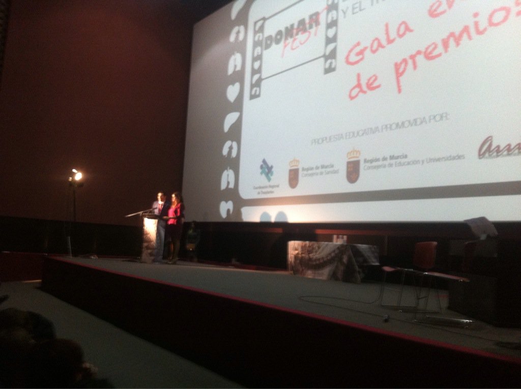 Uno de los premios más especiales, al Donante de Motivación! #DonarFest