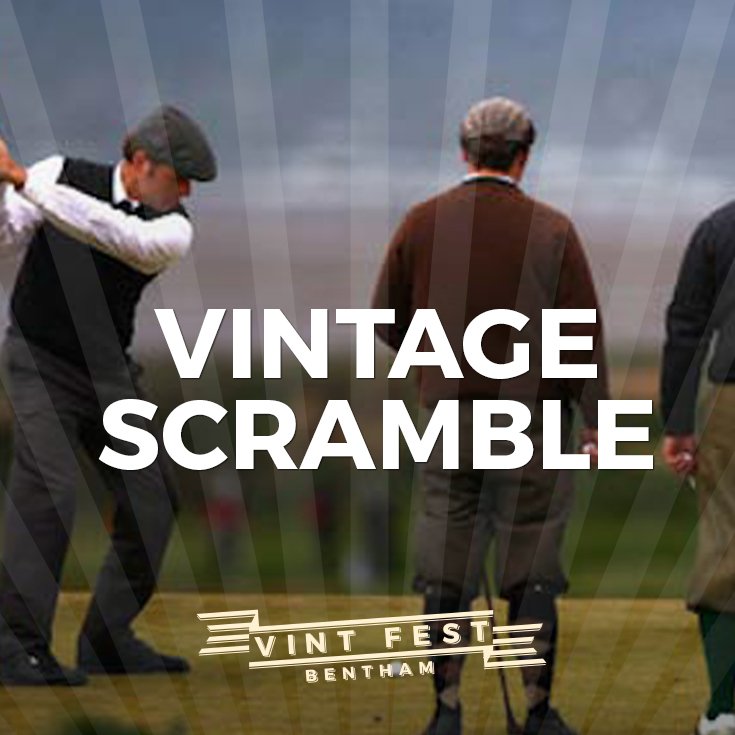 One for the #Golfers! Vintage Scramble on Monday 29th May from 9am - 11am.  Book online bit.ly/1Y0wrhU #Opencompetitions #Golf