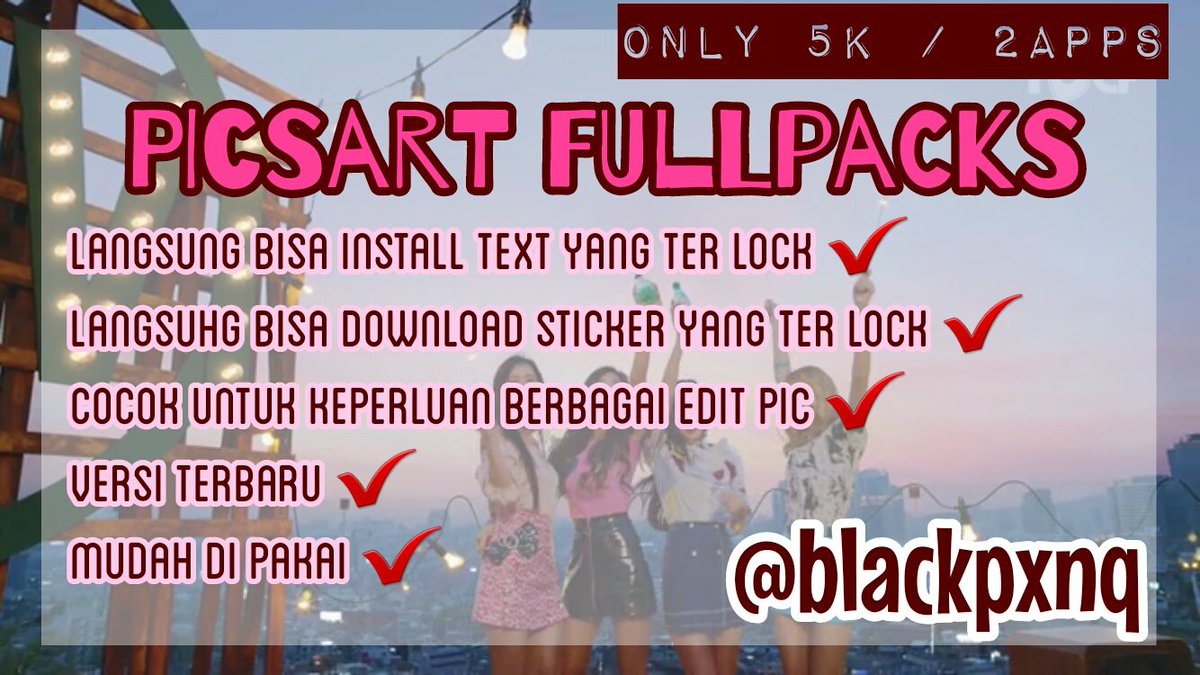 blackpxnq's tweet photo. Picsart Fullpacks
Promo! Only 5k / 2apps

Tag: Upfol Uplikes Upview Lelang Acc Panel Coin line Reseller mix apps https://t.co/C0rC4CGsTr