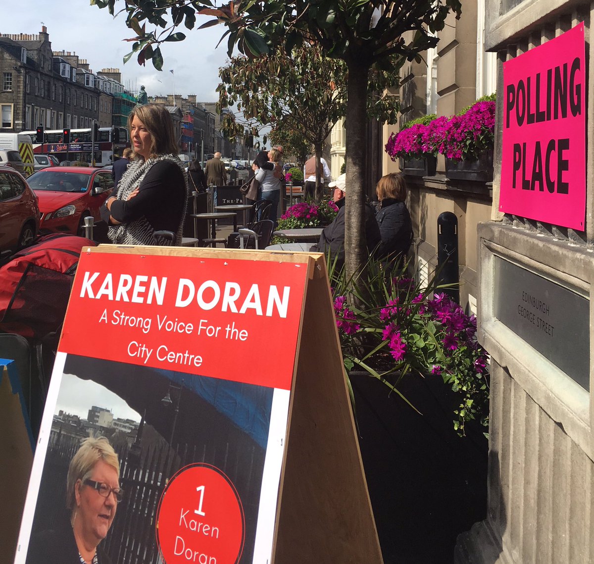 tonisword's tweet photo. Just voted for the brilliant @KarenDoran3 #1 for city centre in the best polling station in Scotland ππΌπΉπ
πΌ #voteLabour #voteinstyle https://t.co/aj4OJDsjS4
