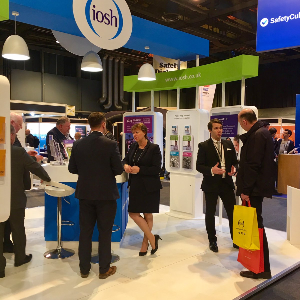 IOSH_tweets's tweet image. Today is your last chance to visit us at @ScotWorks and enter our competition to win a years free membership #IOSHevents #healthandsafety