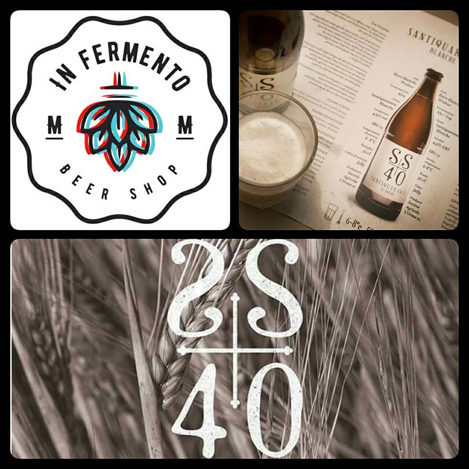 InFermento_tv's tweet photo. -1 all'evento S.S.40 blanche!! Incontro con il birraio e degustazione! Non mancate! #beer #CraftBeer #homebrew #homebrewing #birra #eventi https://t.co/BUiNoMtrDD