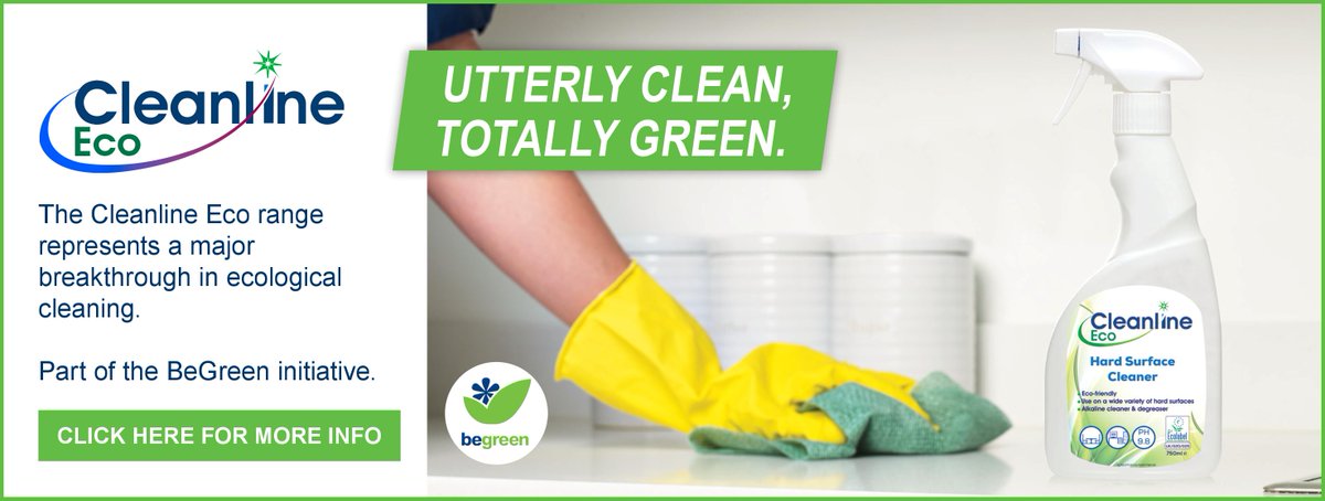GreenhamBunzl's tweet photo. Utterly Clean, Totally Clean - #CleanlineEco - is a major breakthrough in #ecological #cleaning. Shop here https://t.co/zxrD85ipBB https://t.co/YwxX4Q0NQn