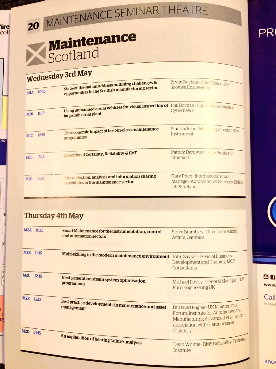 amap_Roj's tweet image. To celebrate StarWars day we are presenting Best Practice Maintenance @ScotWorks in the Maintenance Theatre at 1-15 #MayTheFourthBeWithYou