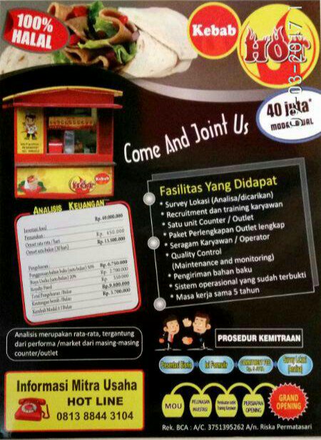neoexpo's tweet photo. HARI INI &amp; ESOK! Free 1 Freezer+Produk 150 Porsi, Free Royalty 1thn utk Mitra #HotKebab di #IFBC2017 SBY 5-7Mei #JatimExpo Cp.08118898981 https://t.co/e9cBmGXh6K