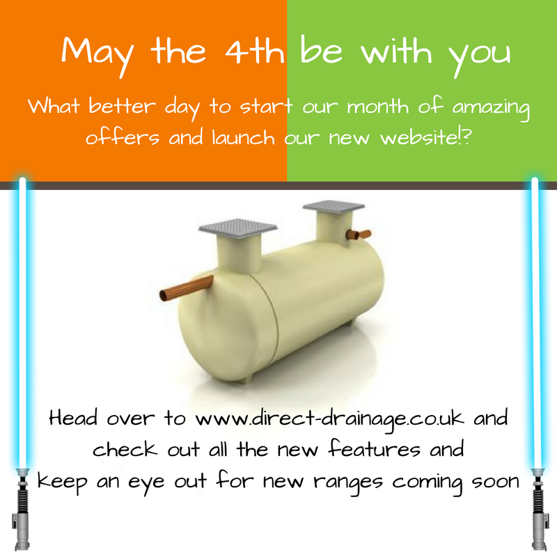 DDrainage's tweet photo. #Newwebsite #StarWarsDay #MayThe4thBeWithYou #Exciting #HugeOffer #hardworkpaysoff https://t.co/FYB9F708Lz