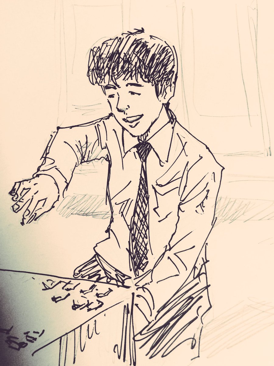 #今日のニュース から
#藤井四段 #16連勝 

昼は出前でぶっかけそば（冷）を食べたそうです 