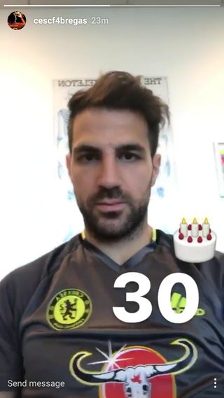 Happy 30 Birthday to Our Magician Cesc Fabregas  