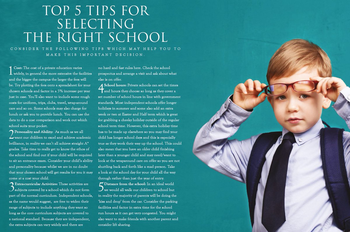 ExqEssexFamily's tweet photo. Searching for the perfect #school for your child? Our guide has our Top 5 tips to help you out! #Essex #ExquisiteEducation https://t.co/d5vRv2wopv