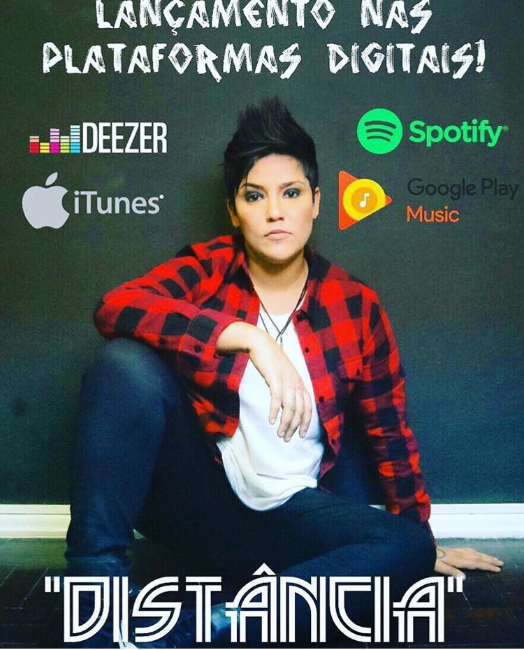 EM TODAS AS PLATAFORMAS! #bora #Nise #Nisepalhares #Nisepalhares #Distancia #Nise2017 #Love  #Music #TheVoiceBrasil