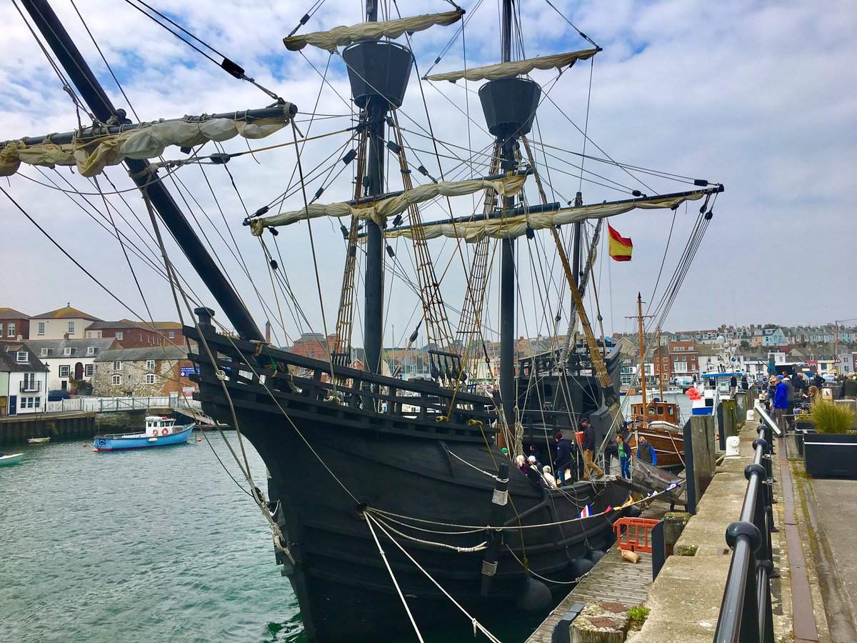 LoveWeymouth's tweet image. What a beauty , NAO Victoria in Weymouth Harbour today Isn't she a beauty... For more information about her visit love-weymouth.co.uk/nao-victoria-v…