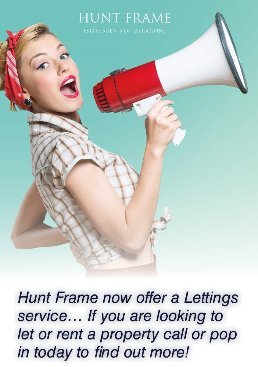 Hunt Frame are proud to announce.. we now offer a #Lettings Service!! #Property #huntframe #Ad