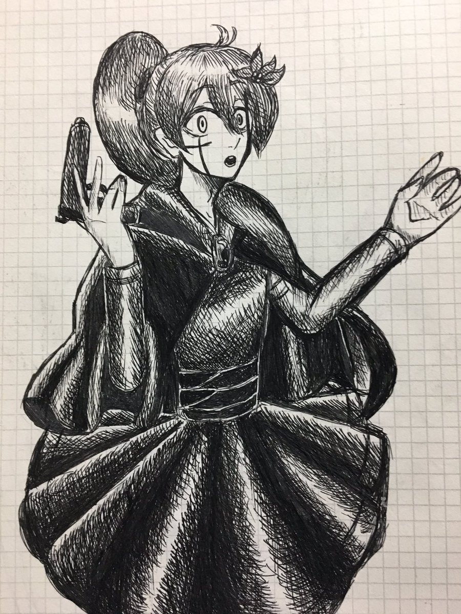 joa_arakami's tweet photo. #ボールペン画 
#私の絵嫌いじゃないよって人RT 
#創作クラスタさんと繋がりたい 
#絵描きさんと繋がりたい 
#繋がらなくていいから俺の絵を見てくれ 

私のボールペン絵だよ…
(ファボ、RTまってる⊂( ˆoˆ )⊃) https://t.co/wpFd161mvp
