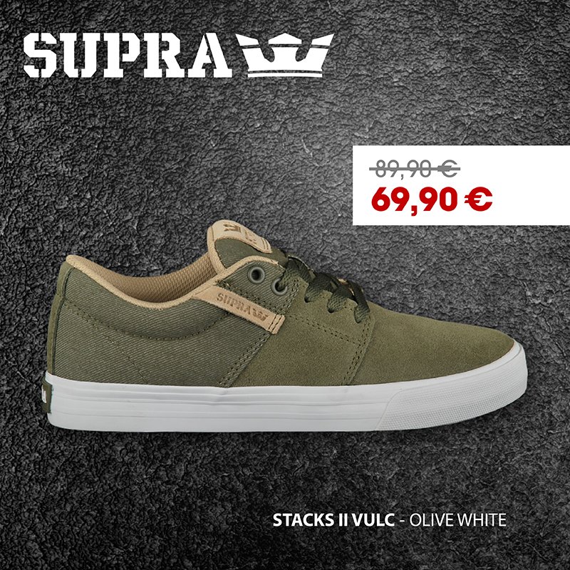 Sneakerspot_de's tweet photo. NEUE STACKS AM START!
#SUPRA STACKS II VULC | OLIVE WHITE

https://t.co/ErmCCHlerg
 
#sneakerspot #deals #angebote #sneaker #SupraStacks https://t.co/aalfw9VYVb