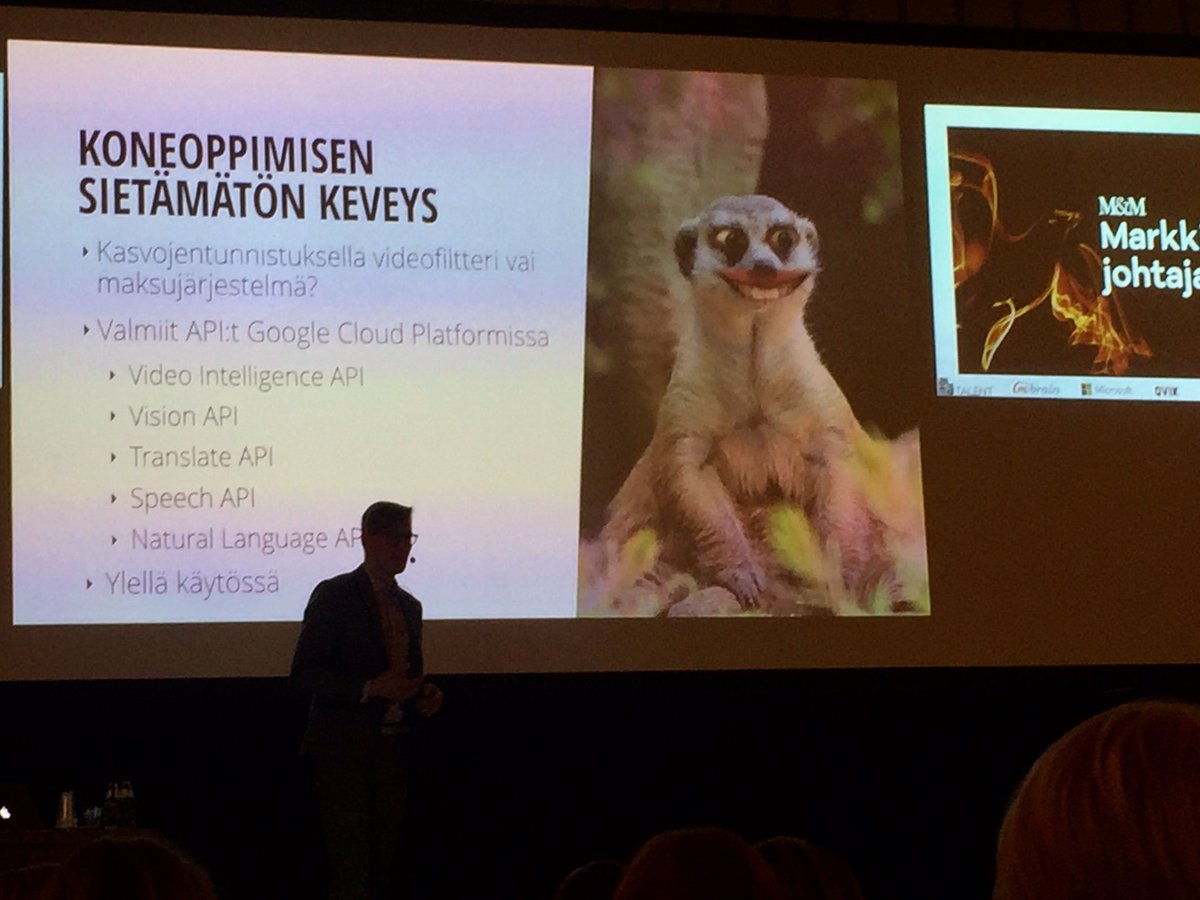 Koneoppimisen sietämätön keveys - ei puutu kuin tahto hypätä seuraavalle levelille! #CMOhki <a href="/Qvik/">Qvik</a>