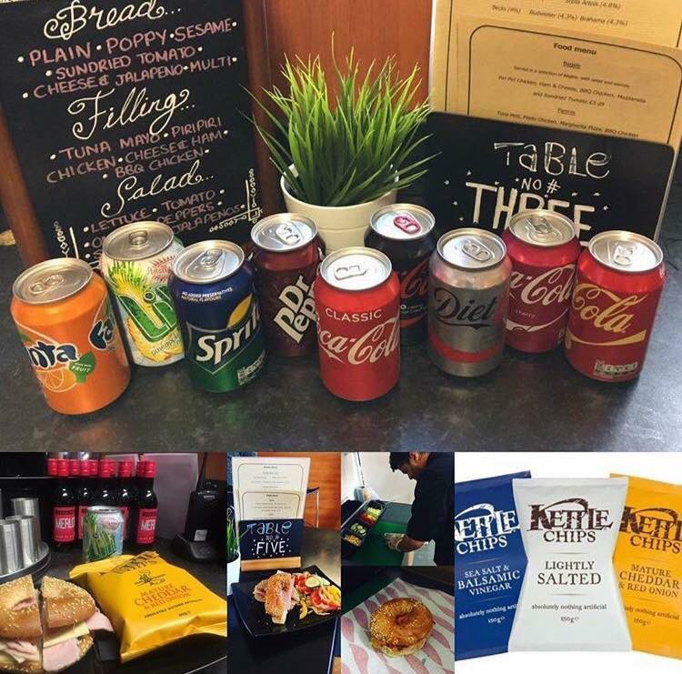 SMSUBar's tweet photo. Grab a a freshly made bagel, packet of crisps and a can of drink for only £4.49 🎉 #MealDeal https://t.co/PjkqmzpbHW