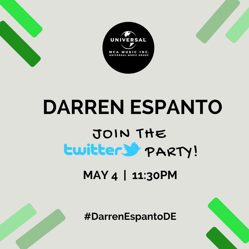 samrren28's tweet photo. Oh yass!! 🎉🎉 Get ready for D' Big Surprise... #DarrenEspantoDE Joining us? https://t.co/RKiLQxkG4F Click... by #Mdcarigaba via @c0nvey https://t.co/p2sbHbbIc3