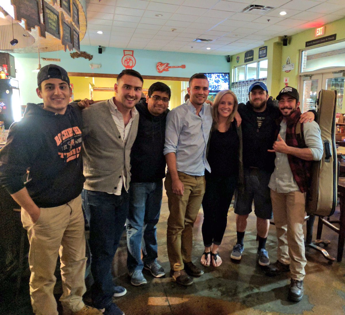 PSKRIT's tweet photo. Last night couple of the Brothers including the Moonlight Queen showed support for the @RITDPhiE's Open Mic Night! #BeYouTiFulWeek https://t.co/oIAHuMmT2g