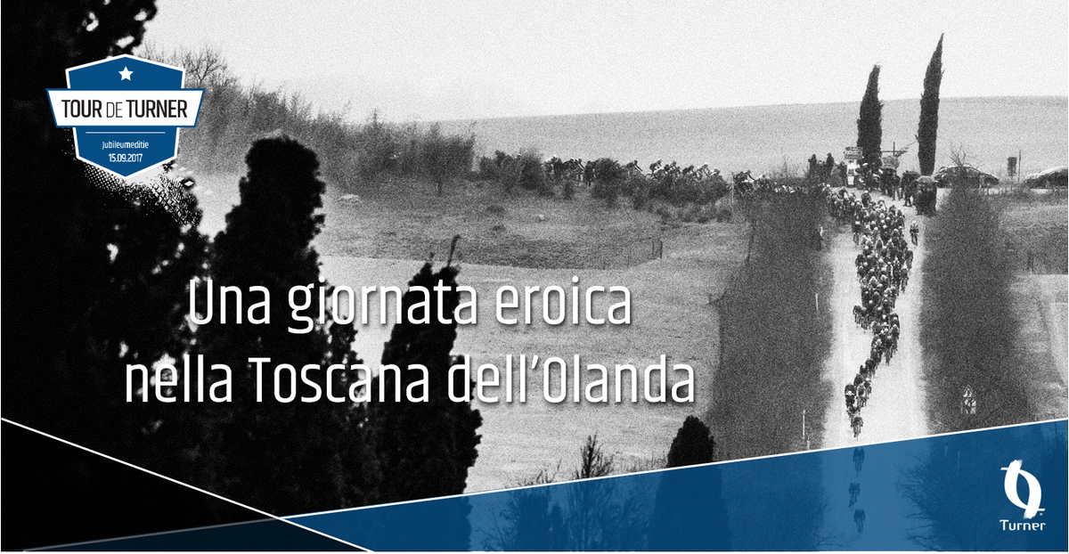 15 september. De 10e editie van de jaarlijkse wielerklassieker voor managers en bestuurders: de Tour de Turner. Zet 'm vast in je agenda!