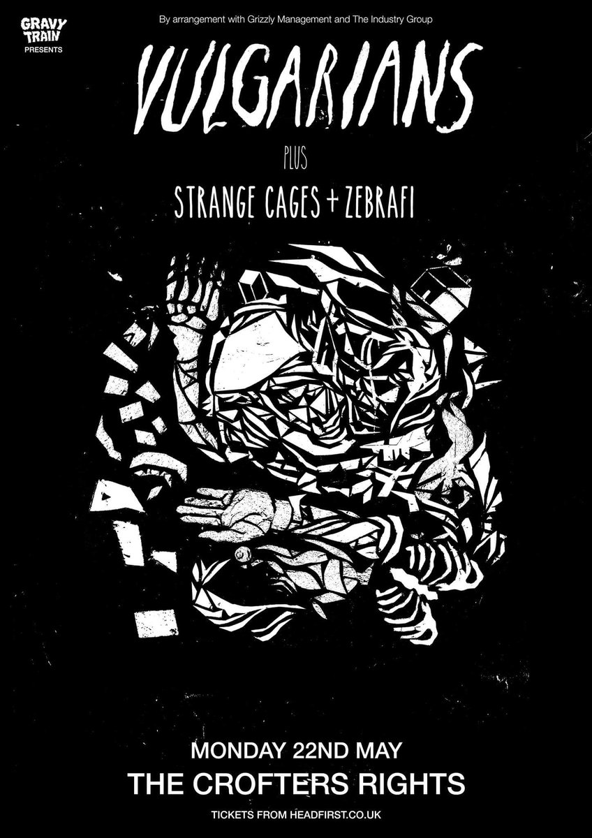 zebrafiband's tweet photo. new @VulgariansUK EP bangs. vvv excited to support them @Crofters_Rights for @gravytrainrecs. https://t.co/1LYJal6l1z