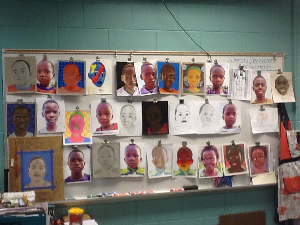 JHS_Furr's tweet image. #memoryproject Almost done! @JamestownHigh @MrsCHaskins