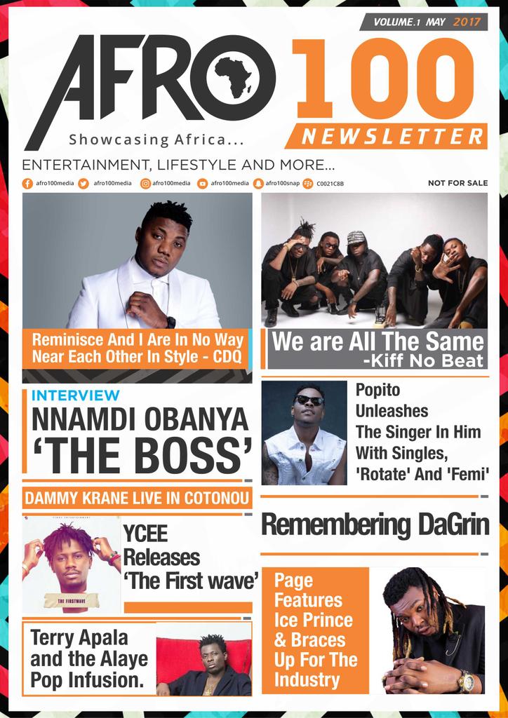 afro100media's tweet photo. Afro100 Launches Newsletter Maiden Edition https://t.co/wEGkzEpeYV  @terryapala @popitob @tallpage1 @kiffnobeat @iam_YCEE @cdqofficial https://t.co/2qxf16NeT2