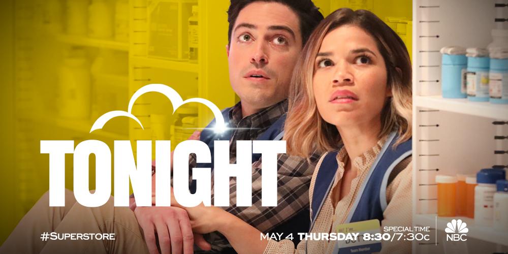 Superstore on X: Grab a live tweeting buddy and don't let go