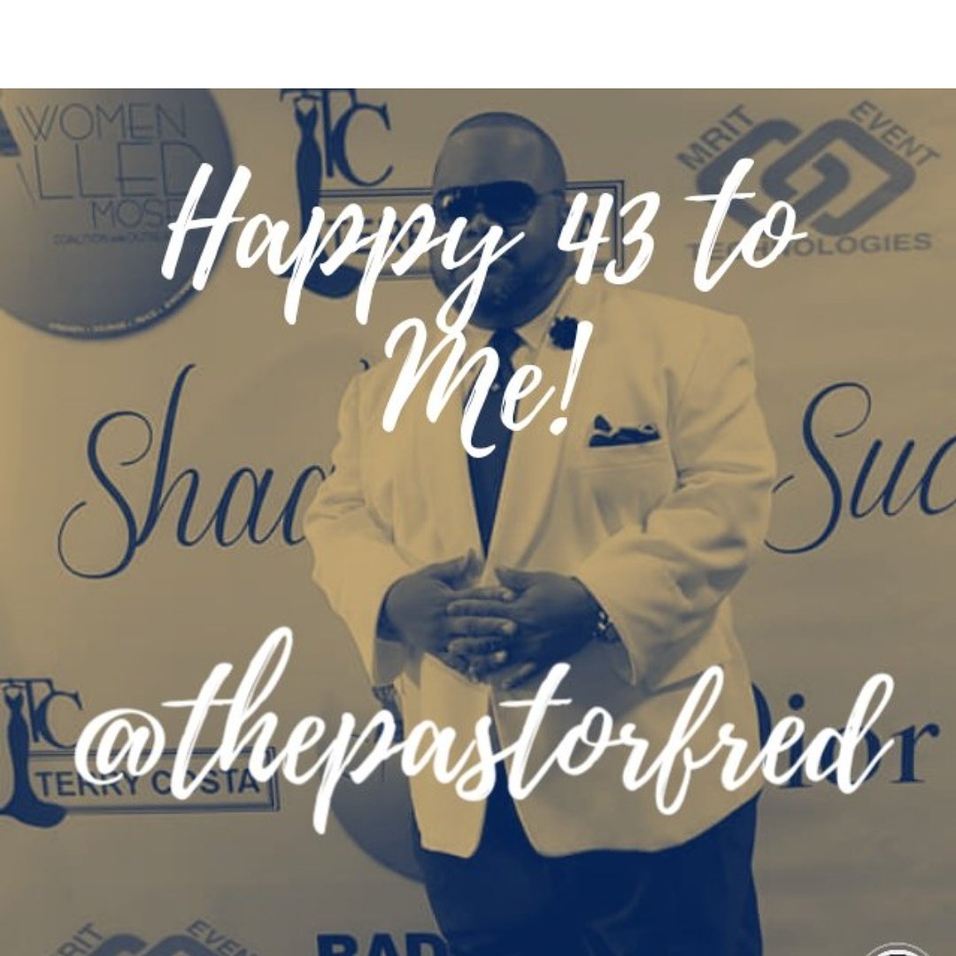 thepastorfred's tweet photo. 43 feeels GOOD to me! #itsmybirthdayyall https://t.co/9p5mPVaBKV