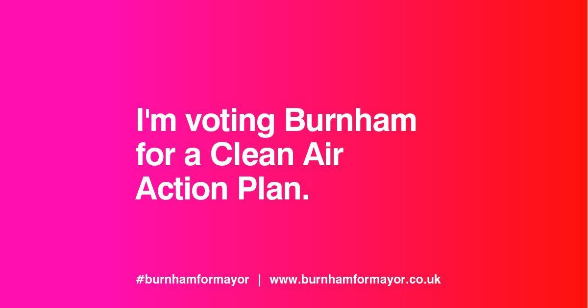 JeffSmithetc's tweet photo. Free bus pass for 16-18s, ending rough sleeping by 2020, more police on our streets & action on #airquality = Reasons to #VoteBurnham today https://t.co/VFbTvwdFxj