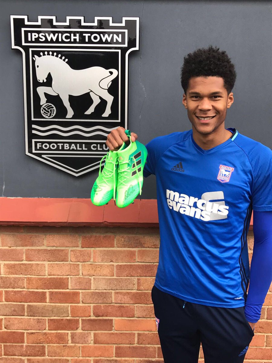 IpswichTown's tweet photo. Thanks to our friends @adidasUK we have a pair of Turbocharge Ace17+ boots to giveaway, signed by @jordanjspence. RT to enter!⚡️#NeverFollow https://t.co/aHGB18MkJ0