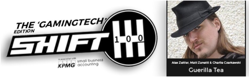 The award winning independent game developer <a href="/GuerillaTea/">Guerilla Tea</a> has joined a list entrepreneurs on the #Shift100 bit.ly/2qIK7ja