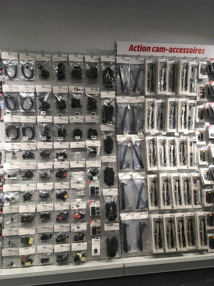 PRO_mounts's tweet image. Our GoPro accessorries at the first Dutch "Next Generation Store" of Media Markt (in Eindhoven). #gopro #Accessories #actioncamera