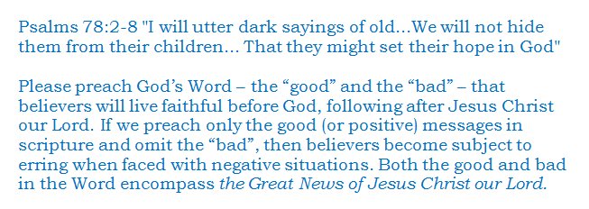 CwcSisters's tweet image. Psalms 78:2-8 &quot;I will utter dark sayings of old...We will not hide them from their children... That they might set their hope in God&quot;