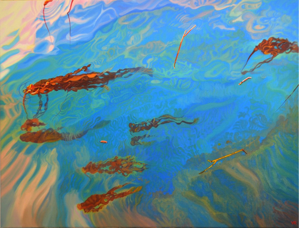 valerieraynard's tweet photo. Newwwwwww - Kelp paintings begin #canadianart #contemporaryart #kelp https://t.co/yLi7bMwKKC