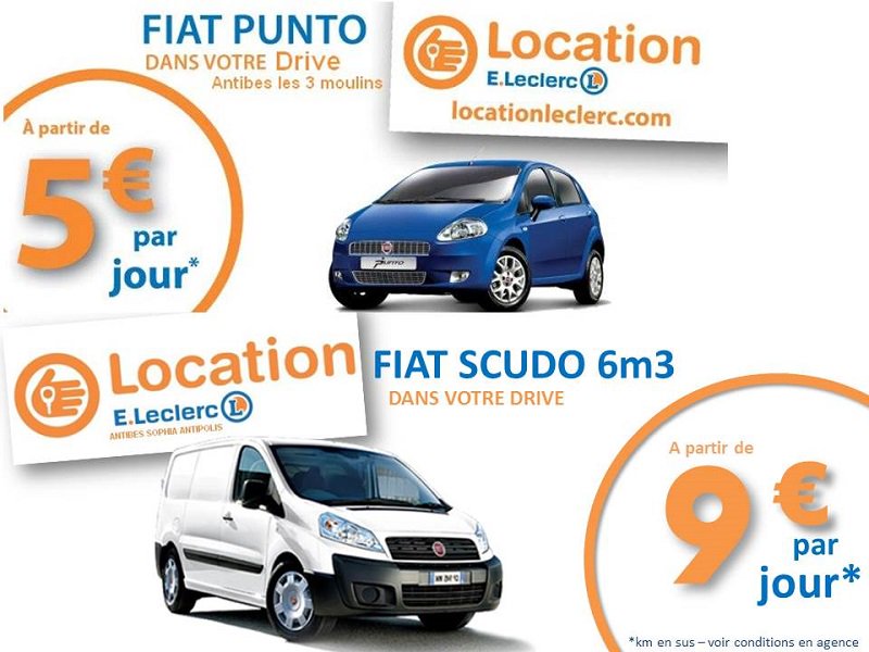 Leclerc Location Vehicule Utilitaire Prix Louer 6m3 Frigo Fiat Scudo